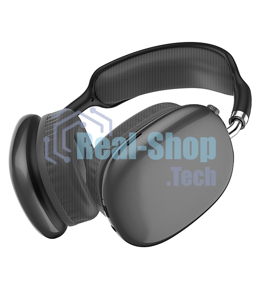 Гарнитура Bluetooth QUMO Emotion (ВТ 0091) MicroSD AUX накладная Bluetooth 5.3 360 мА 10ч черный