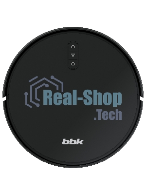 Робот-пылесос BBK BV3501 черный, 2600 мАч Li-Ion, уборка влажная/сухая, пылесборник контейнер 0.5 л