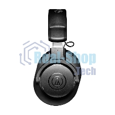 Беспроводные/проводные наушники Audio-Technica ATH-M20xBT черный, полноразмерные, Bluetooth + проводной, оголовье, до 60 ч
