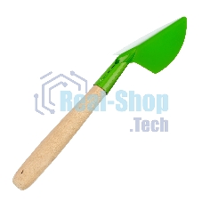 Совок посадочный широкий Palisad 70х310 мм, стальной, деревянная рукоятка