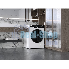 Стиральная машина с сушкой Korting KWD 58IL14106 белый, загрузка фронтальная 9 кг, 1400 об/мин., класс: А