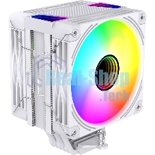 Кулер для процессора Bloody BD-AC230-ARGb1 ARGb белый, 120 мм, алюминий/медь, 1600 об/мин, 32 дБ, 4 pin, 230 Вт, 154 мм