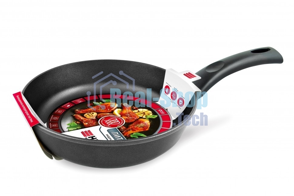 Сковорода НЕВА МЕТАЛЛ ПОСУДА L08120i 20 литая Индукция н/р