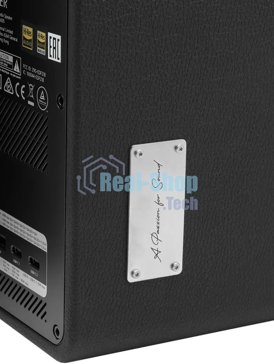 Колонки Edifier QR65 2.0 черный 70Вт BT