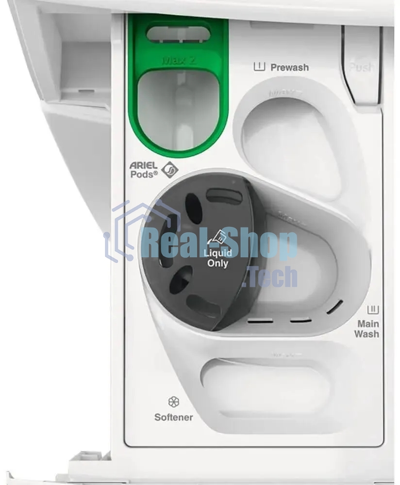 Стиральная машина Electrolux EW7FG4492UDE черная, загрузка фронтальная 9кг, 1400 об/мин., класс: A