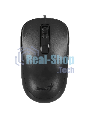 Комплект клавиатура+мышь Genius KM-100SE проводной, USB, 1200 DPI, чёрный