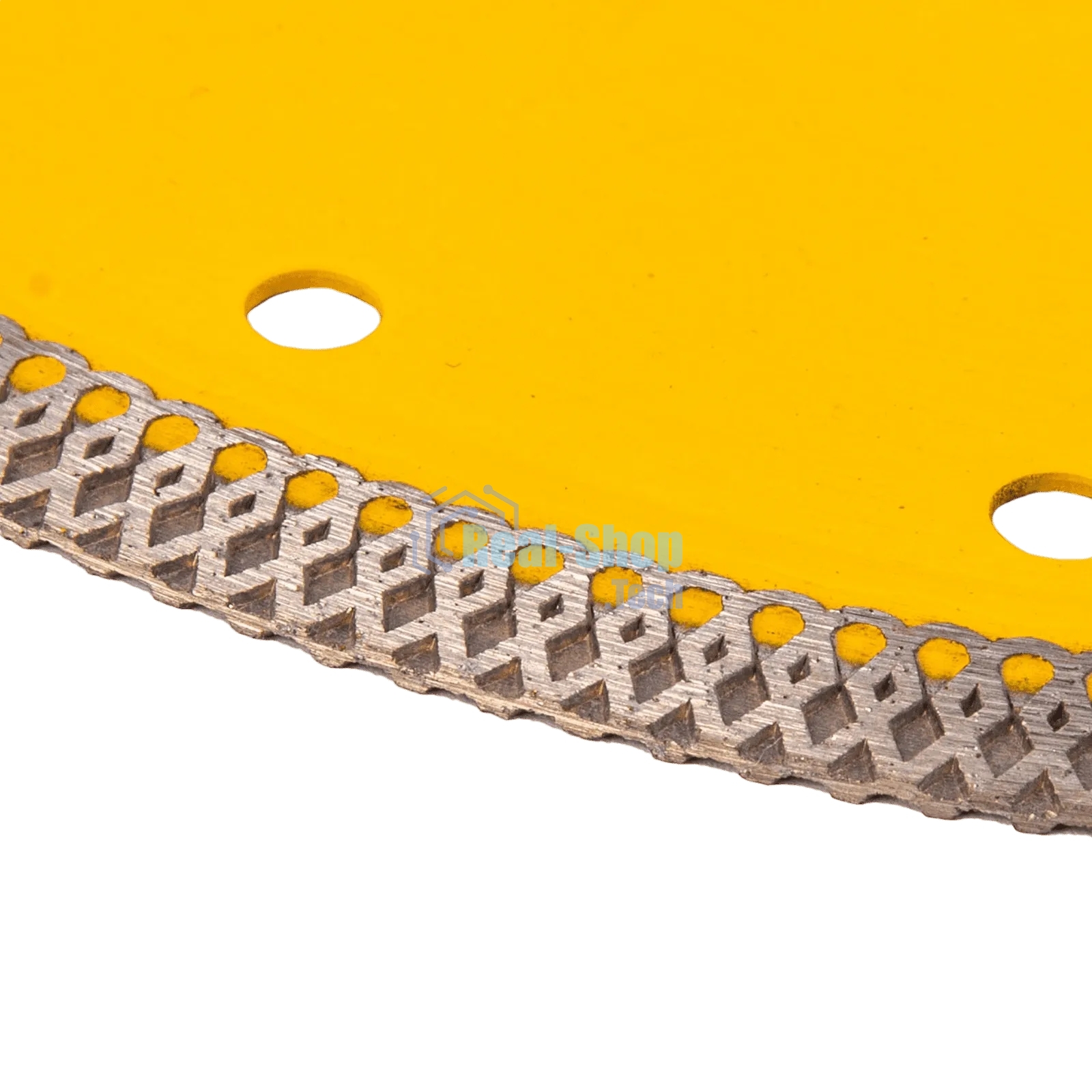 Диск алмазный отрезной Denzel 230 х 22,2мм, сплошной, супертонкий, горячий пресс, сухой/мокрый рез