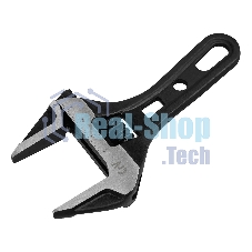 Ключ разводной Denzel 135 мм, CrV, кованый, укороченная рукоятка