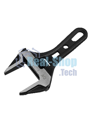 Ключ разводной Denzel 135 мм, CrV, кованый, укороченная рукоятка