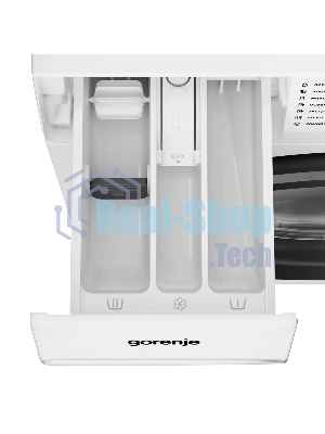 Стиральная машина Gorenje WDG2P854A3C2/C, белая, загрузка фронтальная 8 кг, 1400 об/мин, класс A