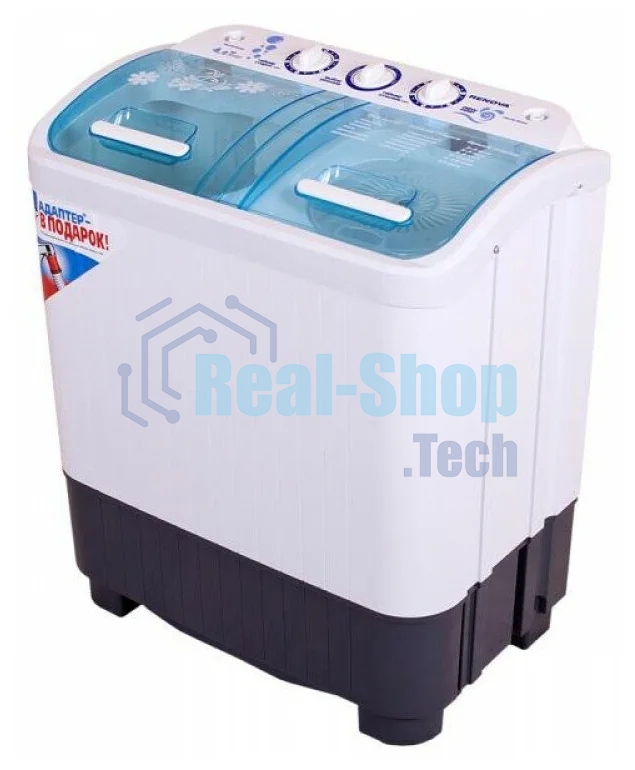 Стиральная машина Renova WS-40PET белый, загрузка вертикальная 4 кг, 1350 об/мин., класс: А+