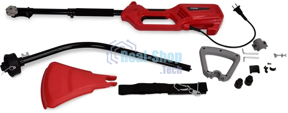 Триммер электрический Starwind ET-1000C 1200Вт 1.65л.с. разбор.штан. реж.эл.:леска упак.:1шт.