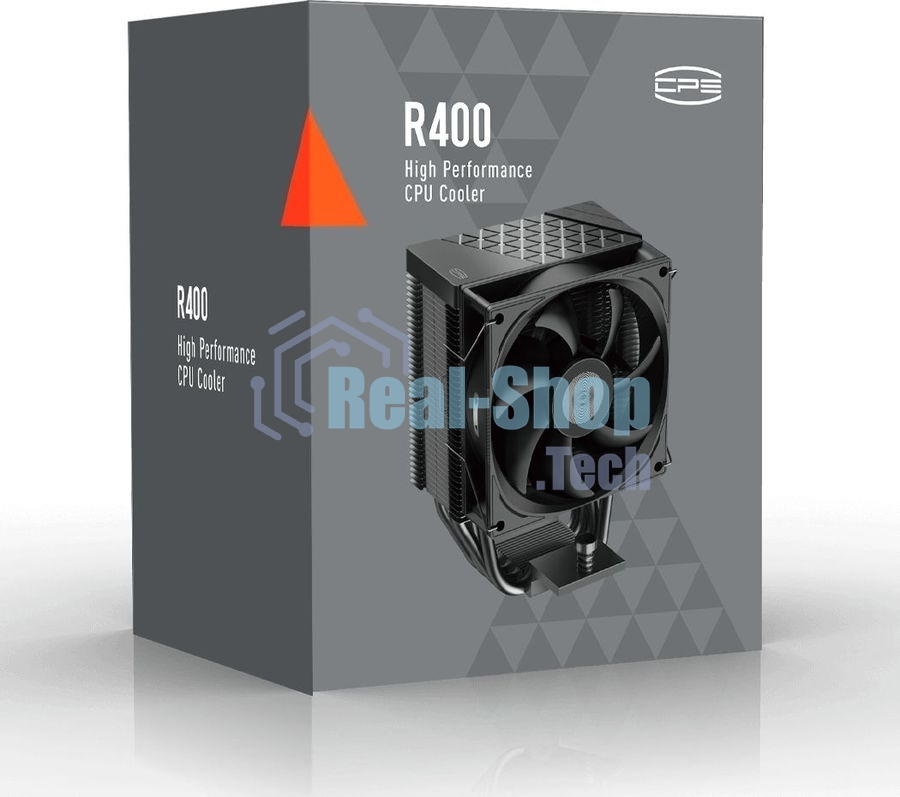 Устройство охлаждения (кулер) PcCooler R400 Soc-AM5/AM4/1200/1700/1851 черный 4-pin Al+Cu 180W Ret (R400-BKNWYX-US)