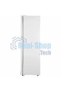 Холодильник Hyundai CC35083F белое стекло двухкамерный 240/95л морозилка снизу, No Frost