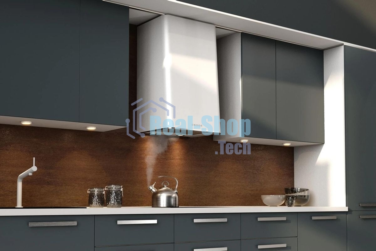 Вытяжка каминная Elikor MiX 50П-650-Э3Д белый, 50 см, 650 куб. м/ч, 56 дБ