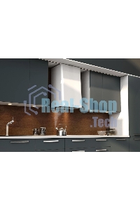 Вытяжка каминная Elikor MiX 50П-650-Э3Д белый, 50 см, 650 куб. м/ч, 56 дБ