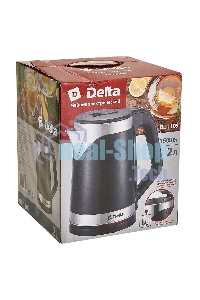 Чайник электрический DELTA DL-1109 черный