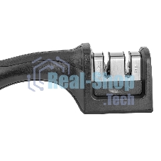 Ножеточка LARA LR05-02 съемный блок, 2 точильных полотна, пластик ABS/нержавеющая сталь AISI 201