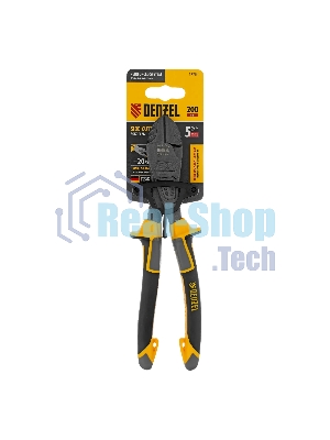 Бокорезы Denzel 200 мм, усиленные, трехкомпонентные рукоятки