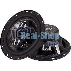Колонки автомобильные Kicx SA 165 150Вт 92дБ 4Ом 16.5 см (6 1/2 дюйм) (ком.: 2 кол.) коаксиальные четырехполосные
