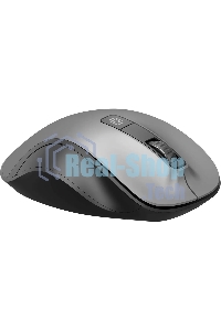 Мышь беспроводная Oklick 504MW черный/серый, 1600 dpi, радиоканал, USB, кнопки - 6