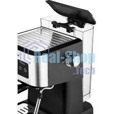 Кофеварка рожковая Ufesa MONZA черный/серебристый, исп. кофе - молотый, 1.5 л, 1050 Вт, 20 бар