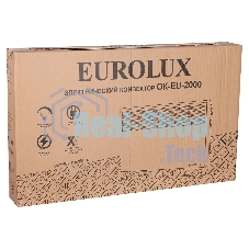 Конвектор Eurolux ОК-EU-2000 белый, 2000 Вт, 25 м2, термостат