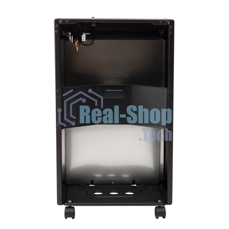 Обогреватель инфракрасный газовый Rexant для дома, 4,2 кВт, для баллона 27 л, черный