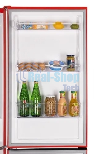 Холодильник Nordfrost NRB 152 R красный двухкамерный 205/115 л морозилка снизу, капельная система