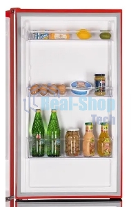 Холодильник Nordfrost NRB 152 R красный двухкамерный 205/115 л морозилка снизу, капельная система