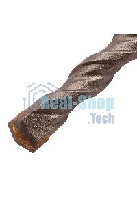 Бур по бетону Denzel двойная спираль, Cobalt W-tip, 8x110 мм, SDS PLUS