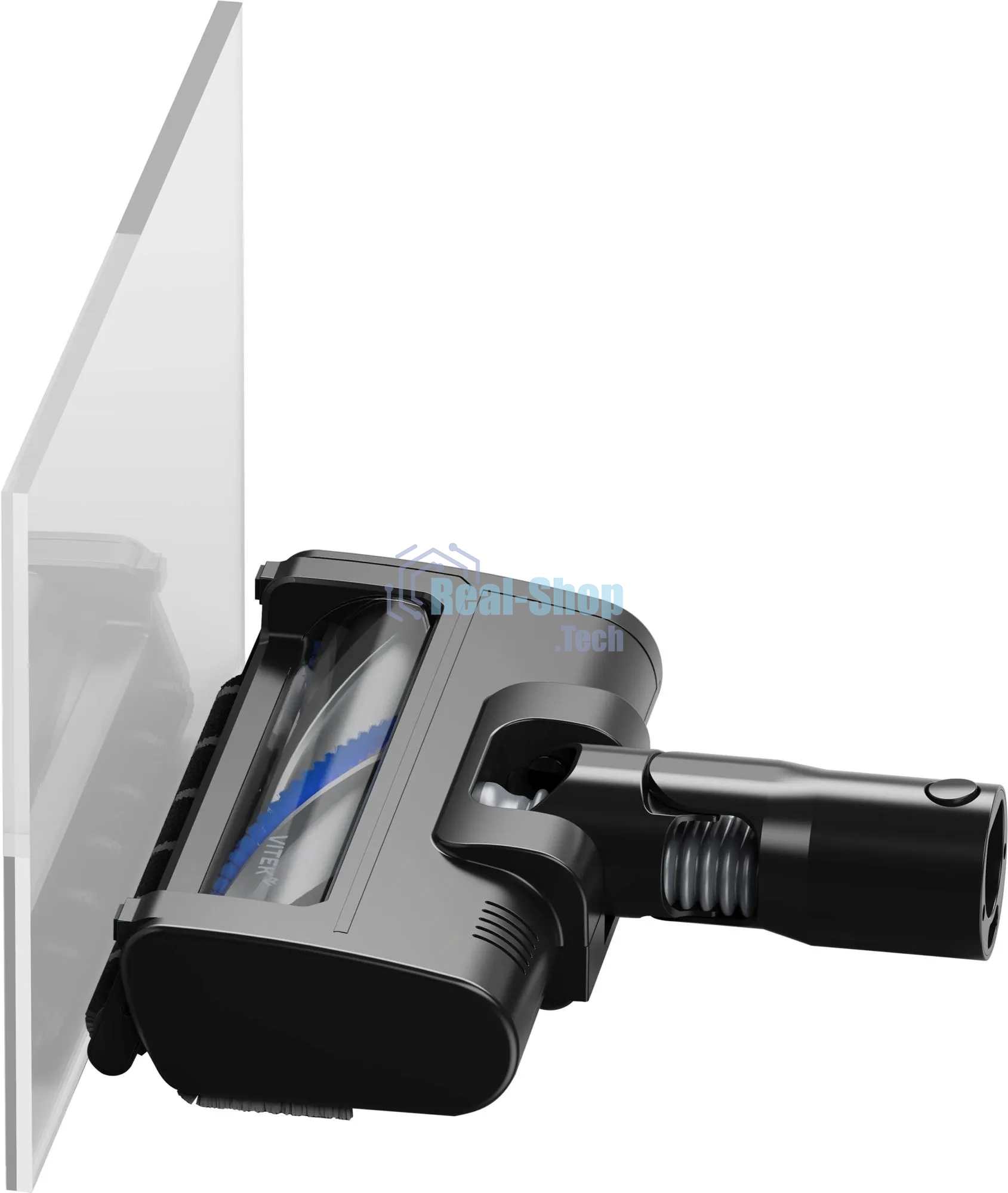 Пылесос вертикальный Vitek VT-CLS06ULTRA серый стальной/серебристый, питание от аккумулятора, 485 Вт, уборка сухая, пылесборник 0.5 л