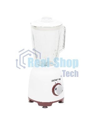 Блендер стационарный Polaris PTB 0821G белый/Красный