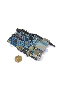 Микрокомпьютер Orange PI 3 2Gb + 8Gb EMMC, Android 7, с кабелем питания. (44286)