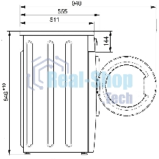 Стиральная машина Atlant СМА 70С107-000 белый, загрузка фронтальная 7 кг, 1000 об/мин., класс: А++