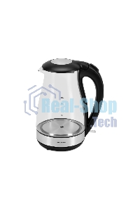Чайник электрический Starwind SKP3039 1.7л. 2200Вт черный (корпус: стекло)