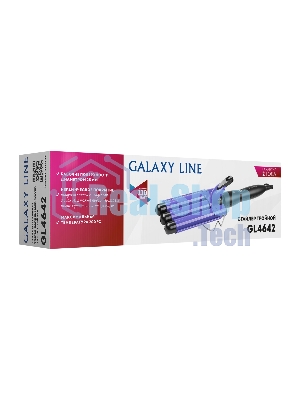 Щипцы для завивки волос Galaxy Line GL 4642 черный/фиолетовый, 25 мм, 200 °C, 1 режим