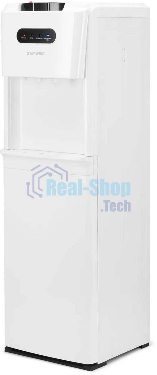 Кулер для воды Starwind SW-1012CW, нижняя загрузка, нагрев 95 °С, охлаждение 4 °С, белый