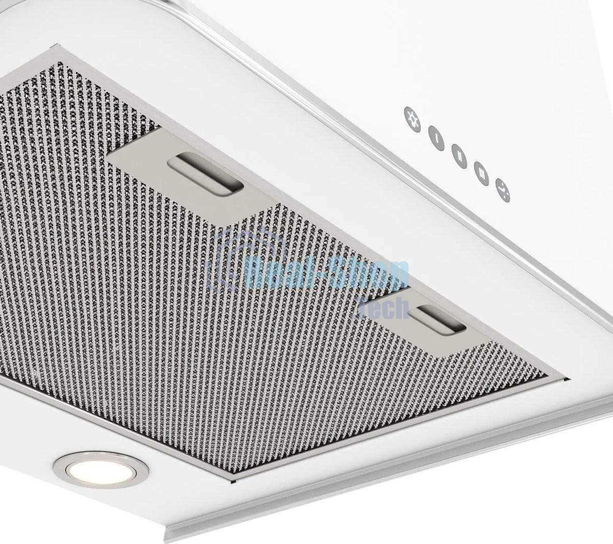 Вытяжка каминная Elikor MiX 50П-650-Э3Д белый, 50 см, 650 куб. м/ч, 56 дБ