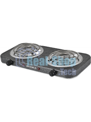 Плита настольная электрическая SUPRA HS-211 ТЭН 1000 Вт диаметр конфорки - 14,4 см