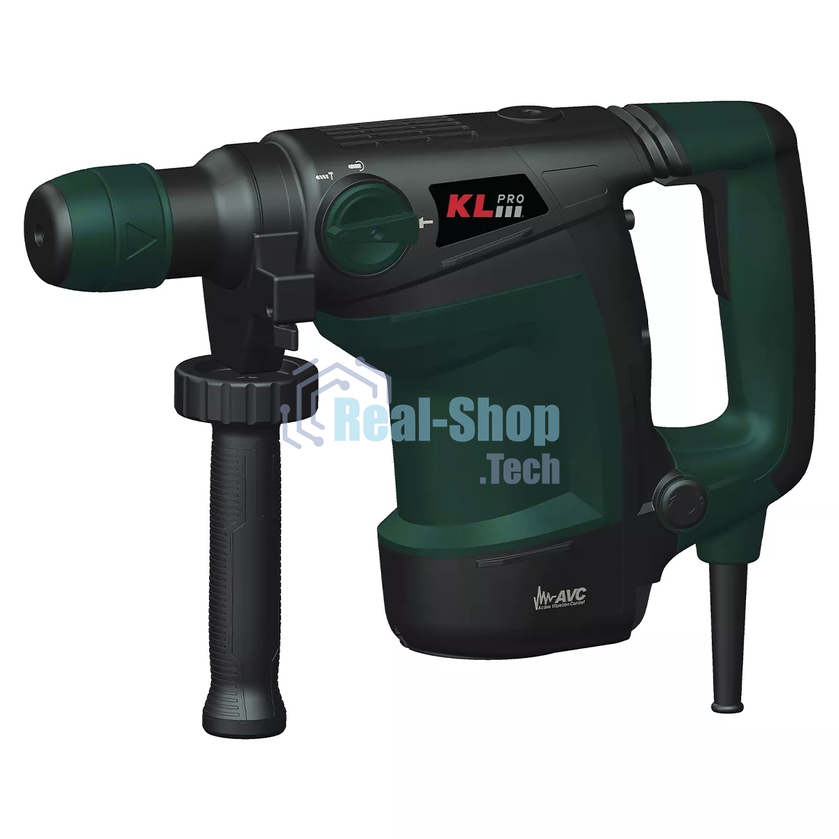 Профессиональный перфоратор KLPRO KLKD580P (сеть, 1100Вт, SDS Plus, 6Дж, 4800уд/мин)