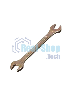 Ключ рожковый Сибртех 14302 8 х 9 мм, желтый цинк