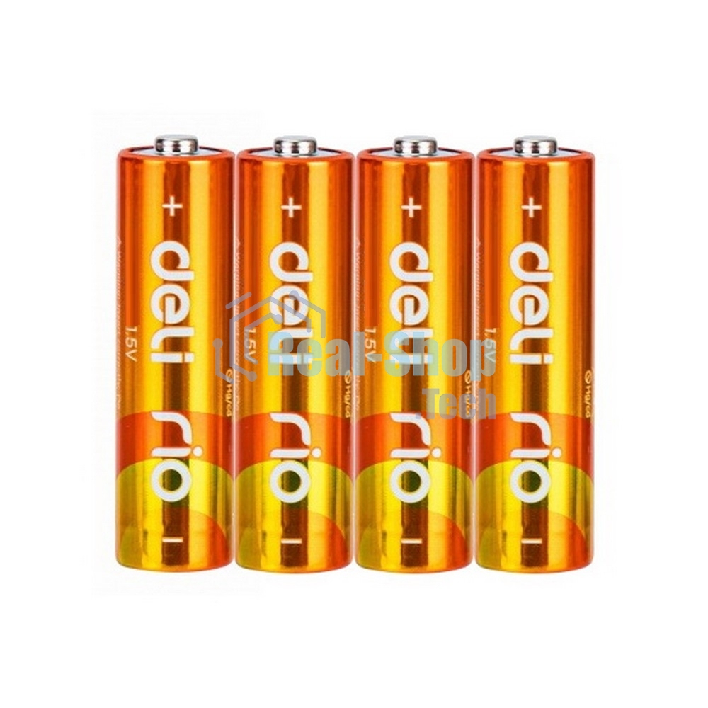 Батарея Deli Rio AAA (4шт) спайка