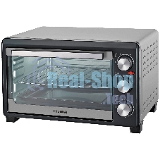 Мини-печь Hyundai MIO-HY072 23л. 1500Вт серебристый/черный