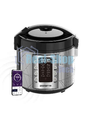 Мультиварка POLARIS PMC 5020 Wi Fi IQ Home5л 750Вт Серебристый