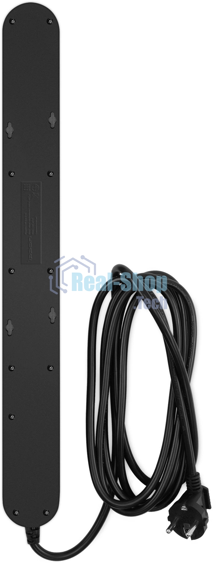 Сетевой фильтр Ippon NF-EU-3-16 3 м (6 розеток) черный (коробка)