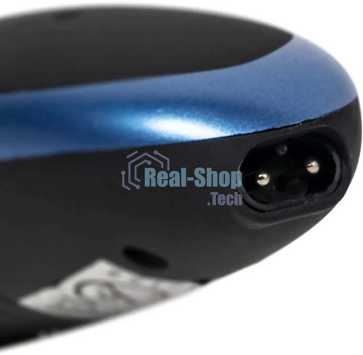 Набор для стрижки Galaxy Line GL 4166, черный с голубым, 3 Вт, время работы до 1,5 ч, аккум. Li-Ion 3,7 В, емк. аккум. 600 мА*ч, лезв. из нерж. стали, ширина лезвия 40 мм, 24 положения насадки-расчески (3,5 - 14,5 мм), филир. гребень, индик. заряда аккум.