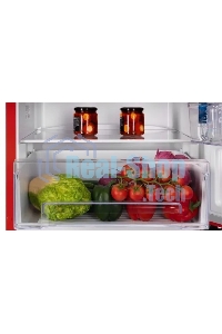 Холодильник Nordfrost NRB 152 R красный двухкамерный 205/115 л морозилка снизу, капельная система