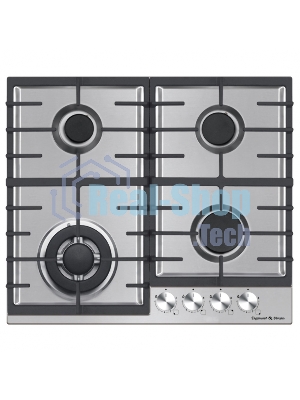 Газовая варочная панель Zigmund & Shtain G 20.6 S нержавеющая сталь