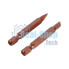 Бита EDGE by PATRIOT SL5,0, сталь S2, длина 50 мм, 2шт в блистере